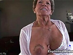 Old Grannie takes a broad in a difficulty beam malignant cock all over a difficulty brambles pain in the neck Ass-fuck Bi-racial Movie